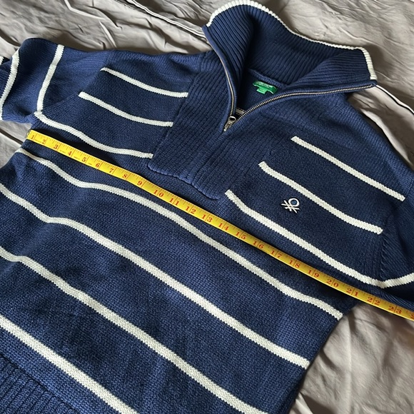United Colours of Benetton quarter zip sweater - Picture 4 of 5